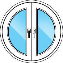 Круглые окна